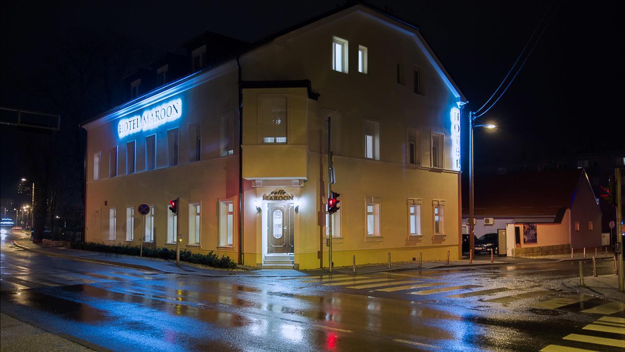 Hotel Maroon 萨格勒布 外观 照片
